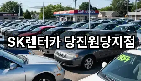 충청남도 송산면 장기렌트카 업체 모음 1곳