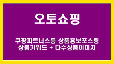 [오토쇼핑] 상품홍보에 최적화된 상품 포스팅 전용 플러그인